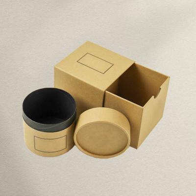 China Colorful Rigiding Paper Kraft Scented Candle Packaging Subscription Box Customized for sale