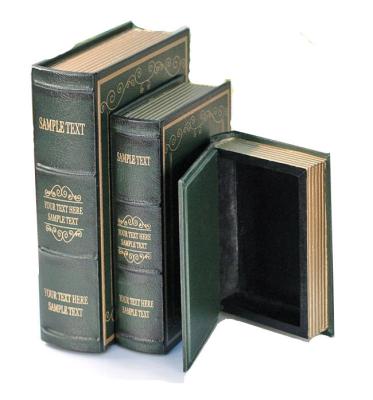 China Square False Book Shaped Storage Box Gift Corrugated Cardboard ODM for sale