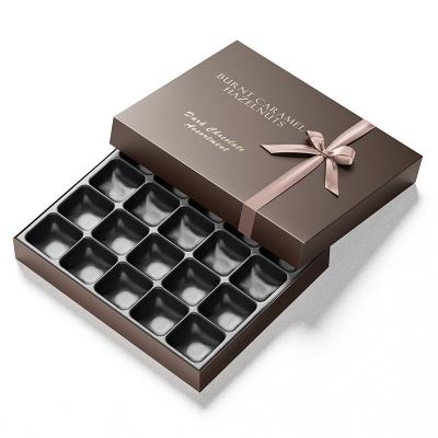 China Luxury Handmade Cardboard Chocolate Boxes With Offset Printing for sale