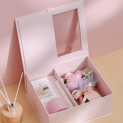 China Recycled Materials Flower Rigid Boxes For Sustainable Packaging for sale