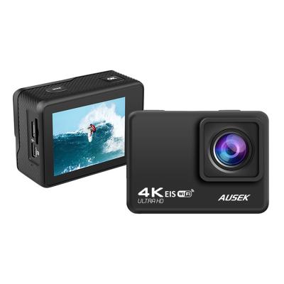 China 4k Outdoor Vlog Camera Youtube AT-Q37CR Small Portable Motorcycle Wi-Fi Remote Control Anti-shake Sports Action Camera 4k 60fps Go Camera Pro Hero 10 for sale