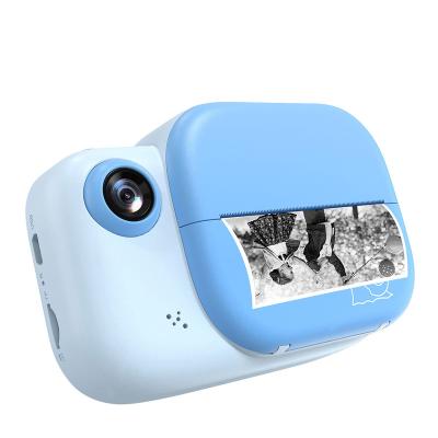 China 2023 New Design 1080p 30FPS Portable Cute Kids Portable MP3 Video Print Instant Camera For Kids for sale