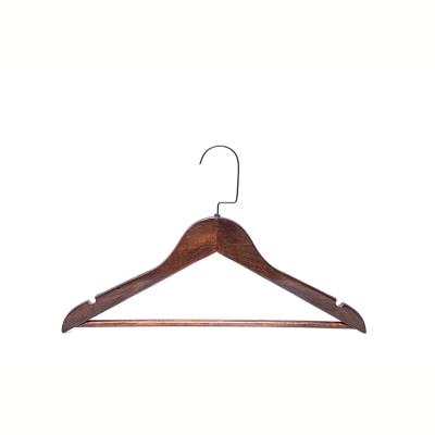 China Contemporary Innovative New Products A Grade Material Grade Used For Living Room , In The Cabinet Manufacturer Hangers Non Slip Wood Hanger for sale