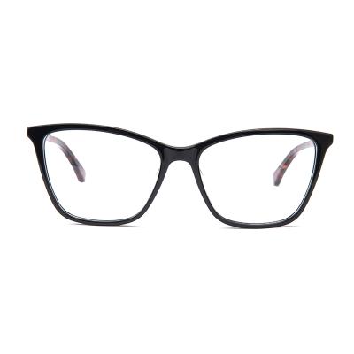 China Fashionable Optical Frame Best Seller Retro Square Frames Women Glass Optical Glasses Custom Manufacturers for sale