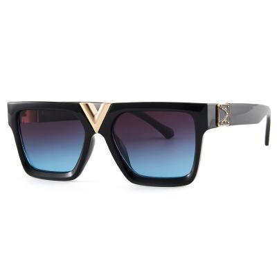 China Fashion Sunglasses Fashion Promotional New Arrival Logo Beach Blue Sunglasses Custom Shield Purple Sunglasses for sale