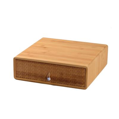 China Recyclable Gift Box Packaging Jewelry Box Bamboo Stash Box for sale