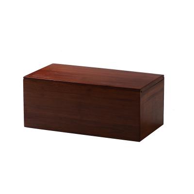 China Recyclable Wooden Chinese Display Box Tea Box Sliding Lid Luxury Wine Bottle Gift Box for sale