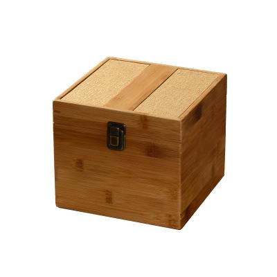 China Recyclable Box Perfume Packing Custom Bamboo Box Luxury Wine Box for sale