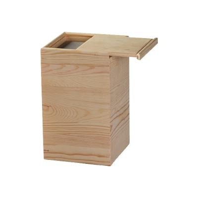 China Handmade Pine Lid Wooden Pine Gift Box Wine Packaging Boxes for sale