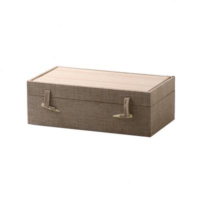 China Sustainable Packaging Boxes Jewelry Box Gift Box Canvas Packaging for sale