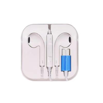 China hot selling in-ear type-c2 generation stereo gaming earplugs type C wired in-ear headphones for sale