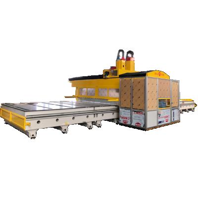 China Building Material Stores Sandwich Panel Cutting Large CNC Router For Truck Body Construction for sale