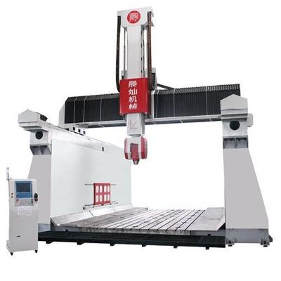 China Building Material Stores Siemens Controller 5 Axis CNC Machine , 5 Axis CNC Router For Molds Mold for sale