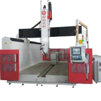 China Construction worksÂ   4axis cnc wood styrofoam aluminum mold pattern making machine for foundry for sale