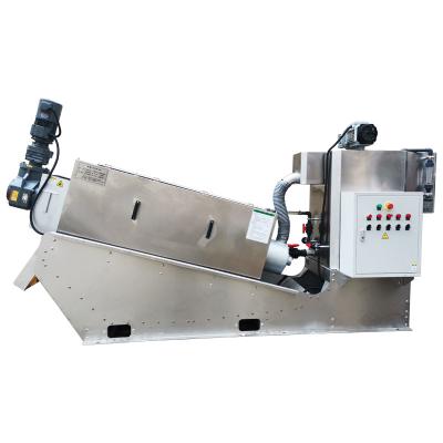 China Factory Screw Press Mud Dewatering Machine Sludge Dewatering Screw Press for sale