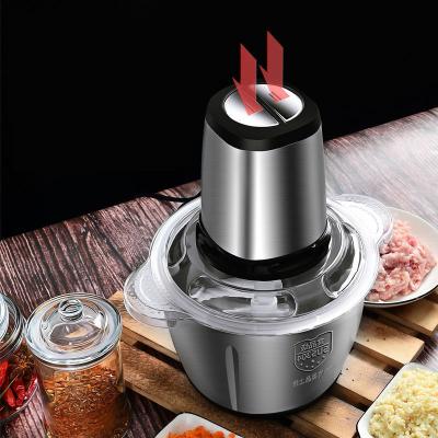 China Outdoor Meat Product Making Machines High Capacity Multipurpose Food Vegetable Cutter Mini Electric Mixer Frozen Meat Grinders And Slicers for sale