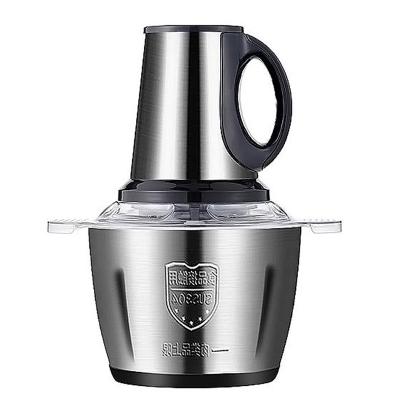 China Hot Selling Household Processing Trader 300W 3L Chopper Stainless Steel Grinder for sale