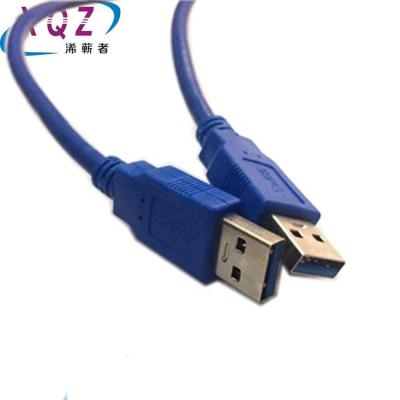 China COMPUTER 1.5M USB 3.0 Male To USB Male To USB A/A Standard Pure Copper Blue for sale