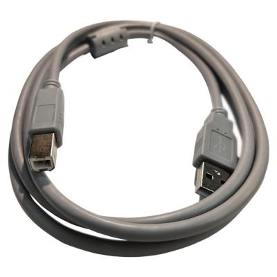 China 1.5M COMPUTER Printer Cable USB2.0 Gray Double Shielded Pure Copper Gray PVC Jacket for sale