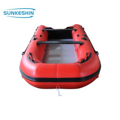 China High Quality Aluminum Army Heat Floor Fabric 4.7m Pvc Inflatable Assault Fishing Boat for sale