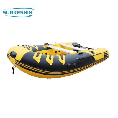 China Fishing 3.3m 5 Person PVC Inflatable Fishing Gear Boat Manufacturer for sale