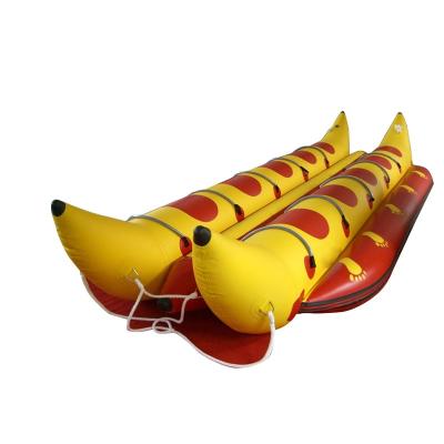 China PVC 5.2m 10 Person Full Package Float Ocean Rider Inflatable Banana Boat For Sale With Free Rope for sale