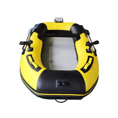 China Portable Folding Air Mat 2 Person 280cm Inflatable Drift Fishing Rafting Boats For Sale for sale