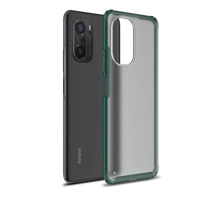 China Shockproof Version Armor Mobile For Redmi Note 9 Matte Translucent Phone Case 9pro 11pro 12pro phone case cover 10 11 12 pro 5g for sale