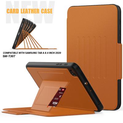 China Protector Cover Auto Sleep Wake For iPad Air 2 4 With Card Holder Strong Magnet Pen Holder Shockproof Shell Cover Smart Case New for sale