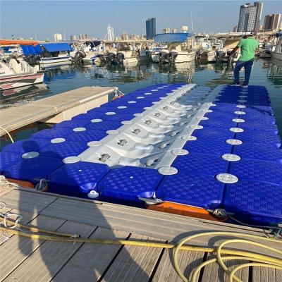 China Bulk order easy install on cube/jet dock ski dock pontoon deck floating jetty with accessories for for sale