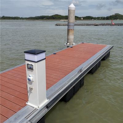 China Best Selling Easy Installation Aluminum Alloy Frame Finger Floating Pontoon for sale