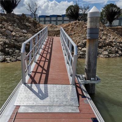 China New season drive pontoon drive easy installation floating pontoon dock wholesale discount import for sale