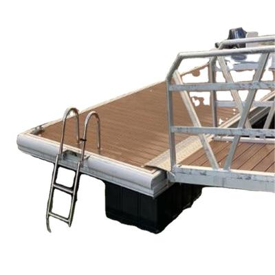 China Easy Installation Rotomolded Plastic Floating Pontoon Marina Floats Pontoon for sale