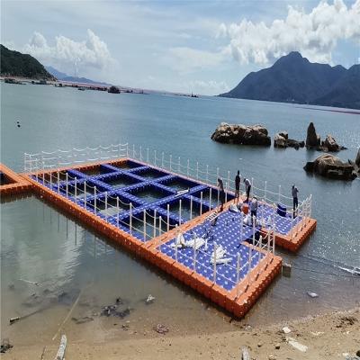 China Factory Supply Blow Mold Plastic Floating Docks Floating Docks For Pontoon Boat Jet Dock For Sale for sale