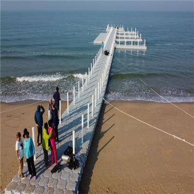 China Superior Jetty Sponsor Floating Docks Modular Floating Docks Marine Docks / Boat Docks For Lakes for sale