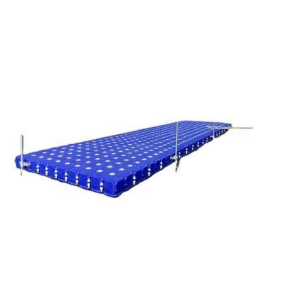 China Hot sale high quality easy installation in Canton plastic pontoon, floating dock, floating platform for sale