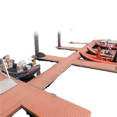 China Easy Installation Custom Water Ocean LED Floating Dock And Pontoon For Passenger Ferries for sale