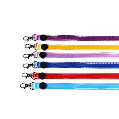 China Polyester Factory Direct Sale Heat Transfer Printing Polyester Lanyard Id Badge Holder Lanyard for sale