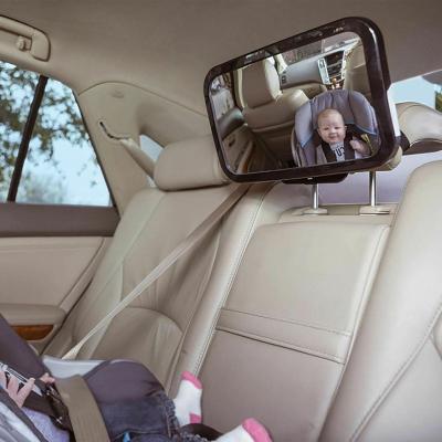 China Baby Safety Mirror Baby Mirror Rear Car Seat In The Car Mirror Proof Acrylic Baby Mirror For Car for sale