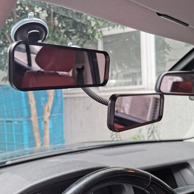 China Increase Viewing Angles Car Suction Cup Rear View Mirror In Car Airplane Rear View Mirror Car Borescope Car Baby Children's Mirror for sale