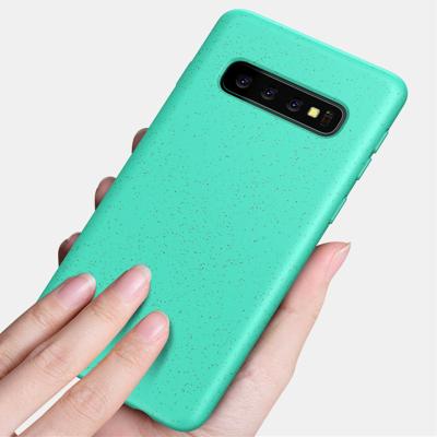 China Fanshion Hybrid Soft Shockproof Samsung Galaxy S10 TPU Cork Recycled Phone Case For plus /S10 /S10lite for sale