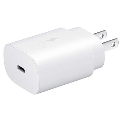 China New Mobile Phone PD 25W Type C Travel Adapter For Samsung Galaxy Note 10 S20 Type C Charger With Retail Packing Box for sale