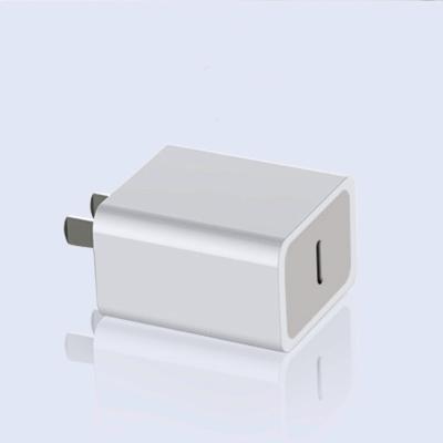 China 18W Mobile Phone PD USB Type C Charger Adapter For iPhone 11 Pro XR X XS Max 8 Plus Plug Travel Fast Charging EU/US Charger For iPhone 12 for sale