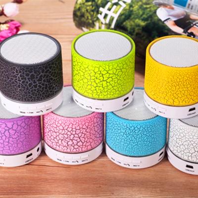 China No Speaker 2019 New Led Mini Portable Wireless BT Light Weight Wireless Speaker For iPhone For Samsung for sale