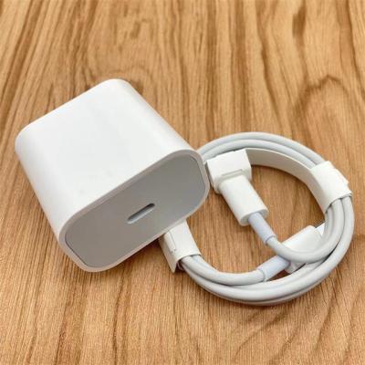 China 20W PH CHARGER KIT 2022 original USB-C palladium 18W type c palladium charger power adapter charger for Iphone11 fast charger wholesale for Iphone12 pad for sale