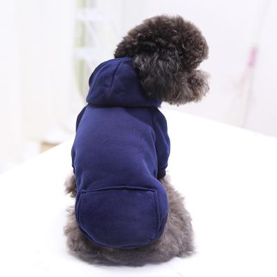 China Sustainable Hot Sale Winter Autumn Puppy Apparel Pet Clothes Blank Apparel Dog Hoodie for sale