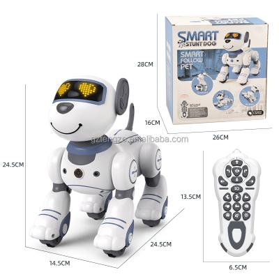 China ABS Remote Control Robot Dog For Kids Rc Toys For Children 2 3 4 5 6 7 8 9 10 Years Old Smart Imitate Animals Mini Pet Dog Robot for sale