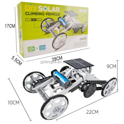 China ABS Motor DIY Robot Science Toys Kids Experiment Educational Robotics Building Boys Girls Tower Engineering Project Kits for sale