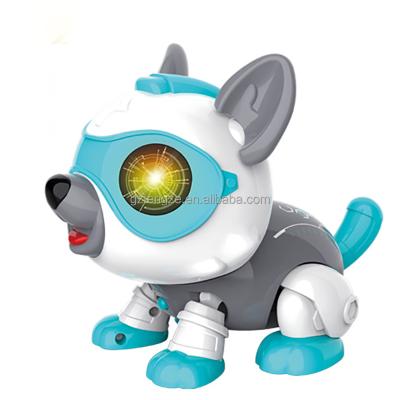 China ABS 2 Magic Dog Remote Robots 10 Years Old and Smart Dancing Imitates Animals Mini Dog Robot for Kids Boys and Girls Age for sale