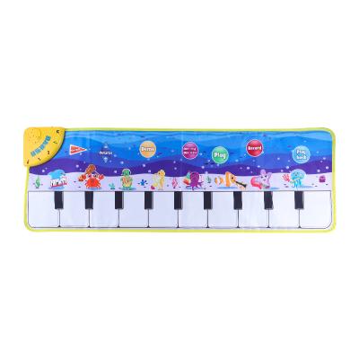 China High-end ABS Children's Mats Music Piano Blanket K-043 Musical Keyboard Dance Floor Mat Carpet Blanket Touch for sale